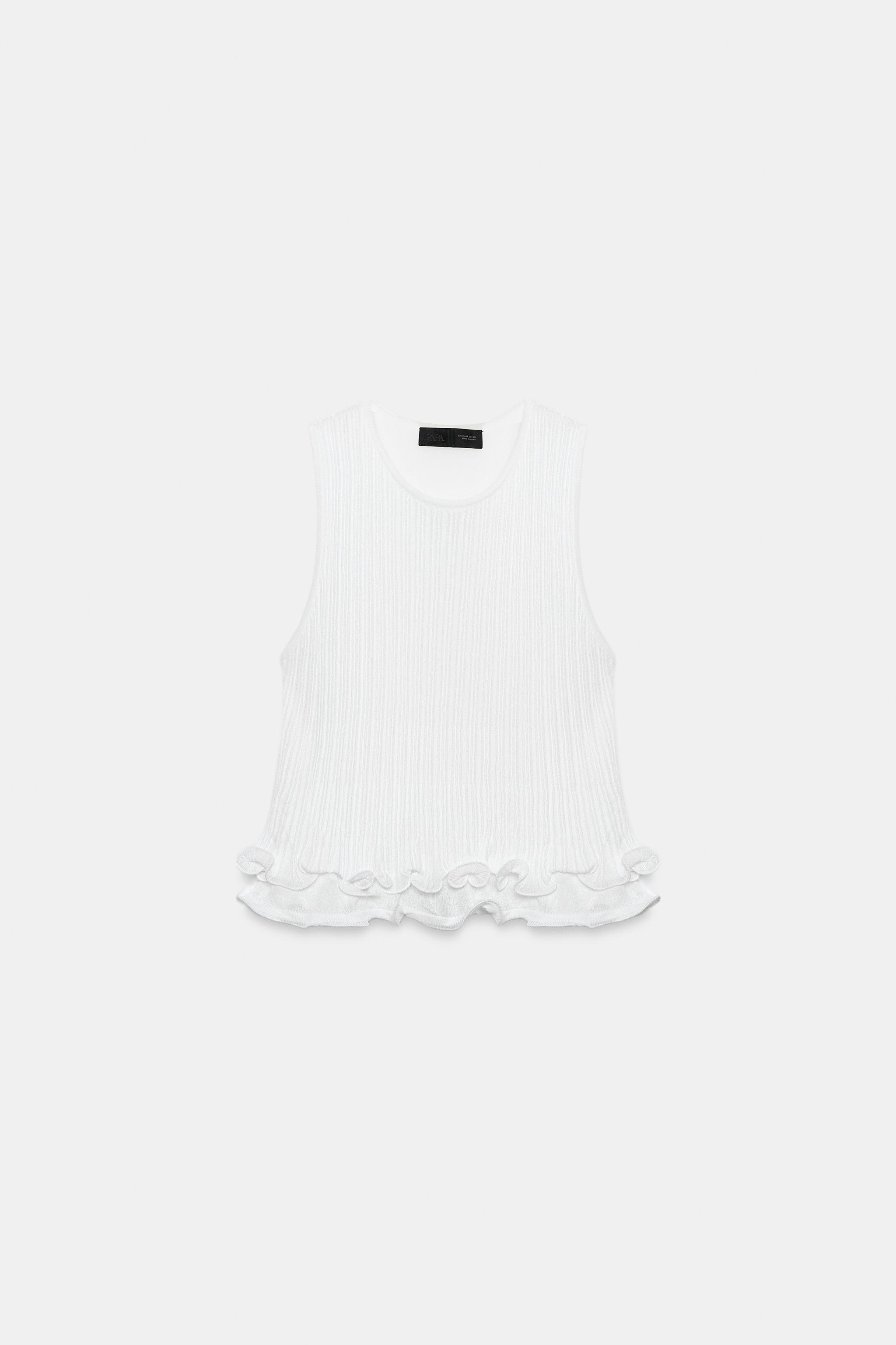 DOUBLE LAYER KNIT TOP